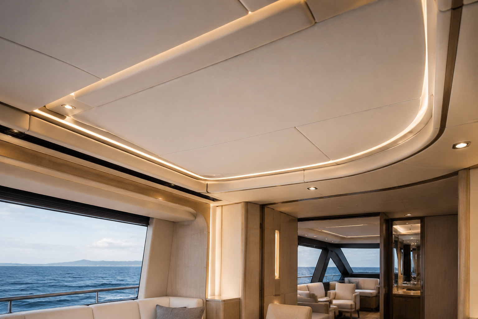 Yacht Headliners & Wall Systems